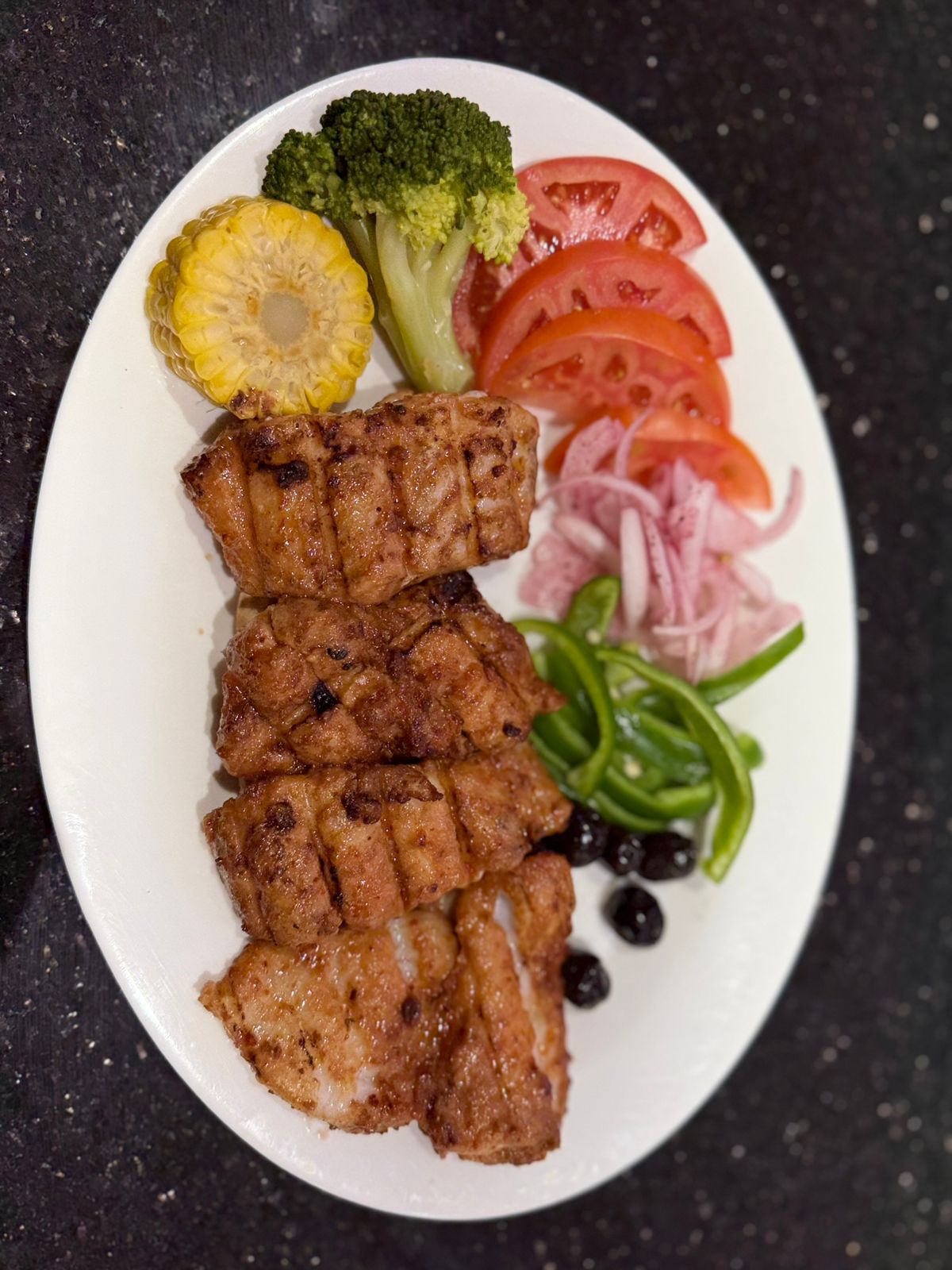 Steak Grilled Fish